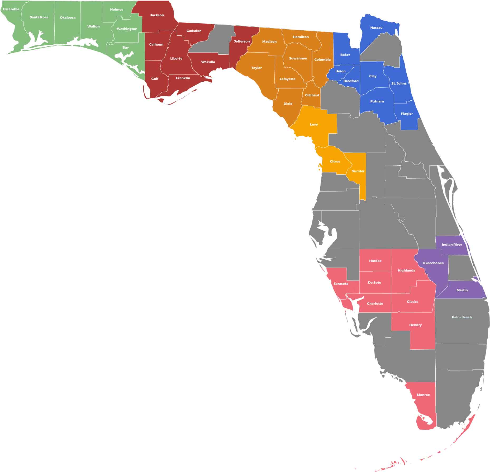 Florida Small Counties